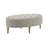 Martha Stewart Clara Tufted Oval Ottoman-55456645