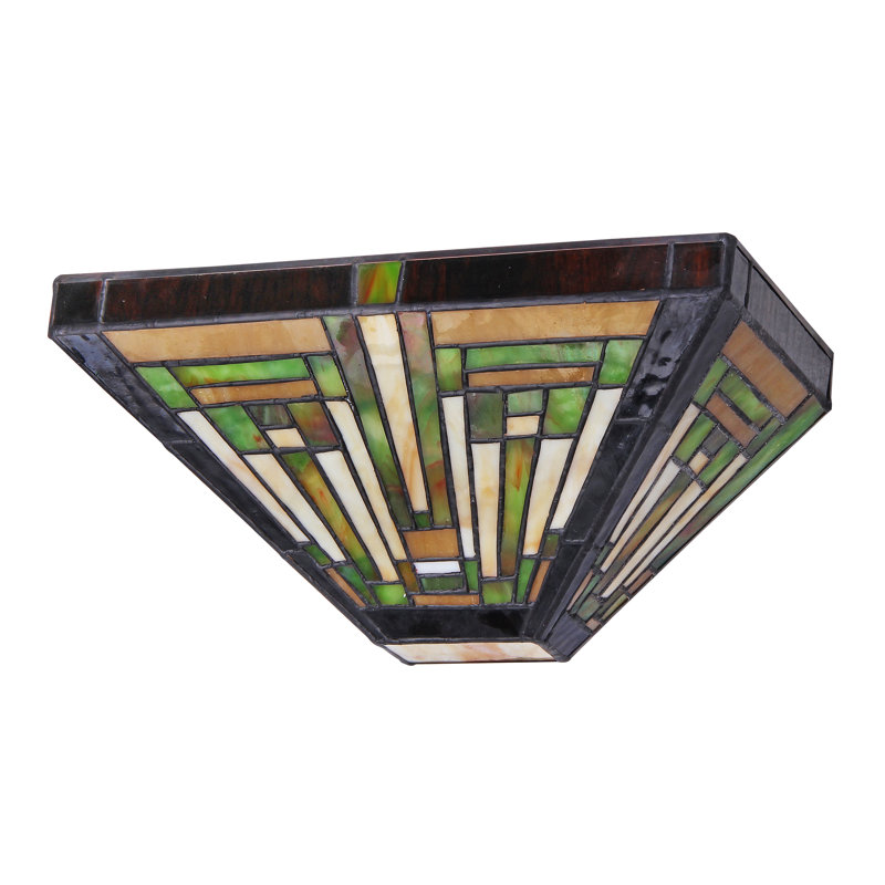Applique murale 1 lumière Ertel Innes de style Tiffany Innes