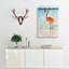 Lone Flamingo - Wrapped Canvas-56661285