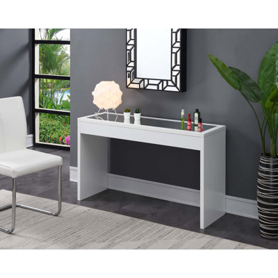 Haught Unfinished Console Table