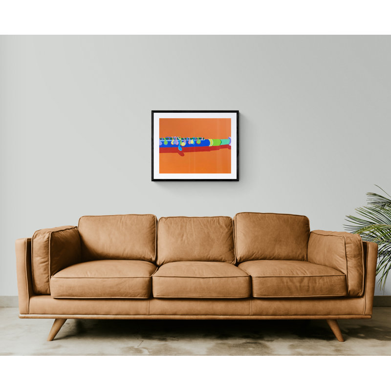 Piccolo Print by Sue Graef, Black Framed Paper, 24" H x 30" W