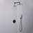 Complete Shower System Showerhead with Rough-In Valve All-In-One Kit-62512281