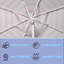 Parasol Adahir 108 avec contrepoids inclus-78426843-78423659