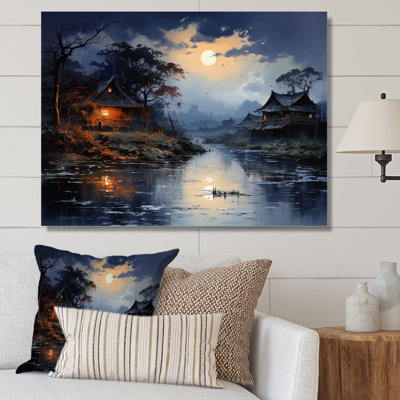 " Vietnam Moonlit Serenade Landscape I "