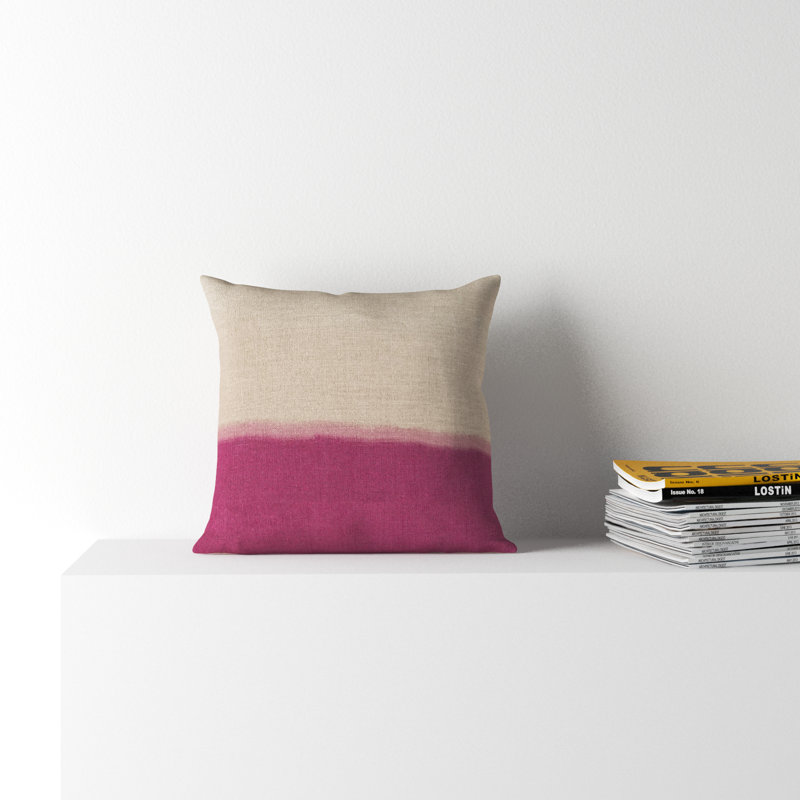 Miriam Linen Throw Pillow, 18" x 18"