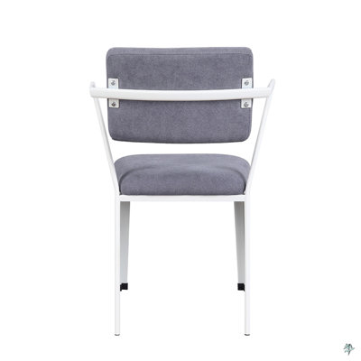 Metal Frame Office Chair With Padded Cushion