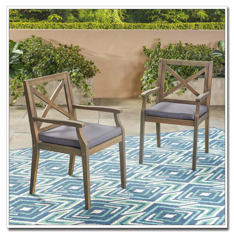 Dining Chair Cushioned Easy Quick Assembly