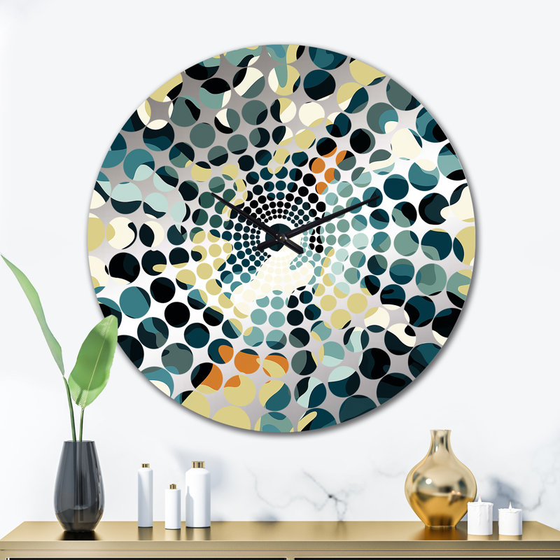 Horloge murale de camouflage Industrial Edge, Très grand