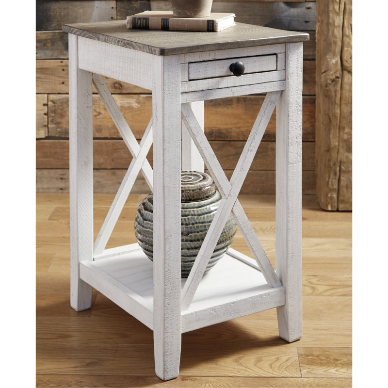 Table de bout avec rangement Anaaya