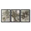 Birch Leaves I - Ensemble de 3 peintures sur toile encadrées-1609919903-1609919902