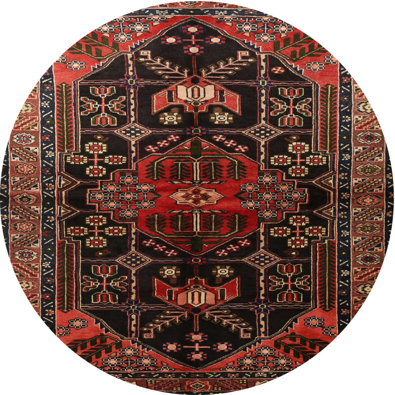 Oriental Indoor Rug, Round 5'