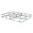 9 In. Twin Folding Mattress Box Spring Foundation Base, Polyester, Metal Frame