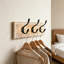Portemanteau mural en bois Boho Aztec
