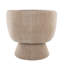 Fauteuil d'appoint pivotant en tissu léger-1450942768