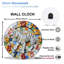Horloge murale 12 po