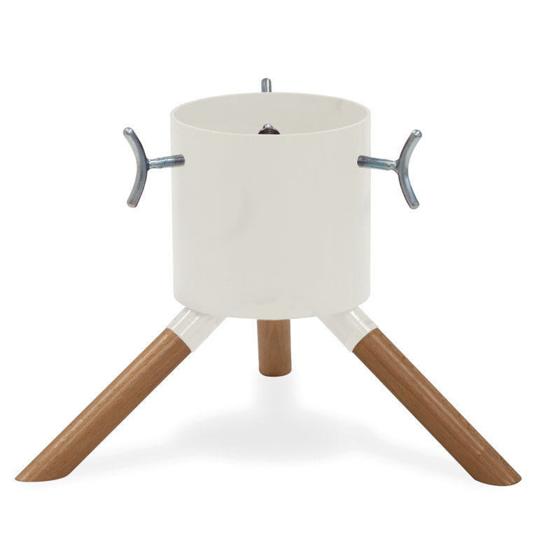 Cosmopolitan Live Tree Stand, White