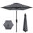Keven 7.5ft Heavy-Duty Outdoor Market Patio Umbrella w/ Push Button Tilt, Easy Crank-362111050