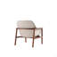 Fauteuil d'appoint en lin Miller