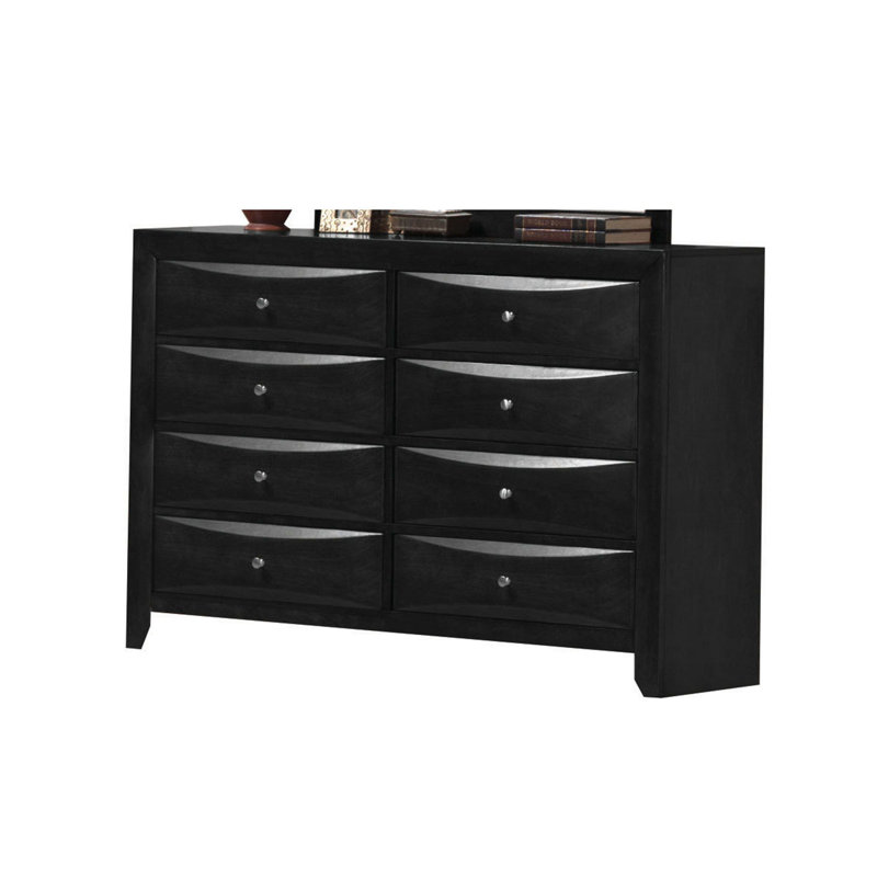 Braymer 8 - Drawer Dresser, Black