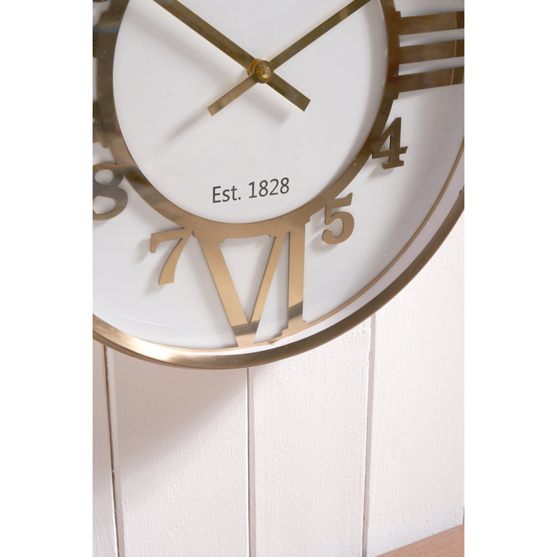 Metal Wall Clock