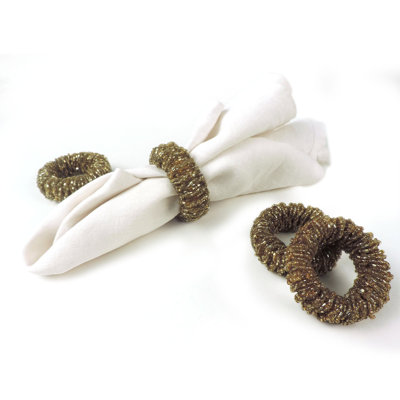 Polished Iron Napkin Ring