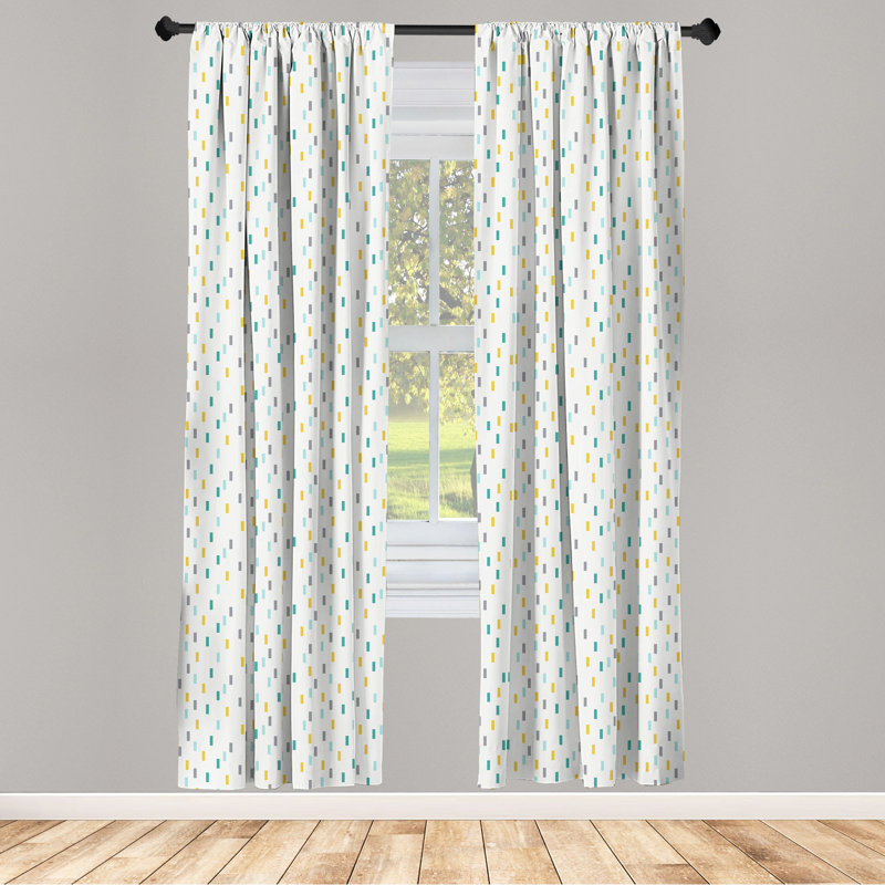 Room Darkening Sliding Panel Pair, 28" x 84"
