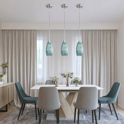 Anamta 1 - Light Single Teardrop Pendant