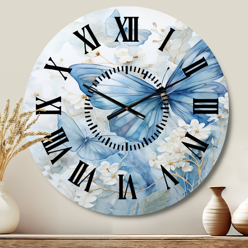 Horloge murale animaux, Médium