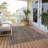 Washable Oriental Indoor / Outdoor Rug-1523553427