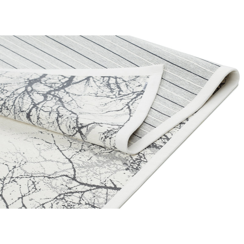 Wiegand Floral Hand Woven Area Rug, Rectangle 140 x 200cm