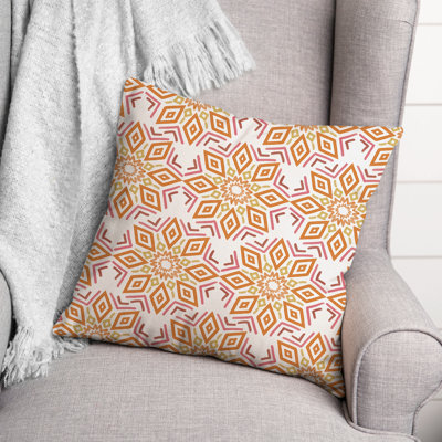 Ikat Reversible Throw Pillow