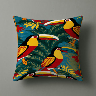 Indoor and Outdoor Throw Pillow