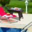 Eastman Rectangular Outdoor Side Table and Coffee Table - 40 cm W 60 cm D