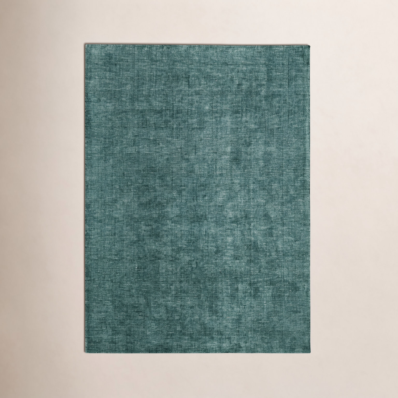 Lineville Light Green Hand-Tufted Wool Rug, Rectangle 9'6" x 13'6"