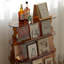 Bibliothèque polyvalente en acrylique avec motif ondulé-107426753