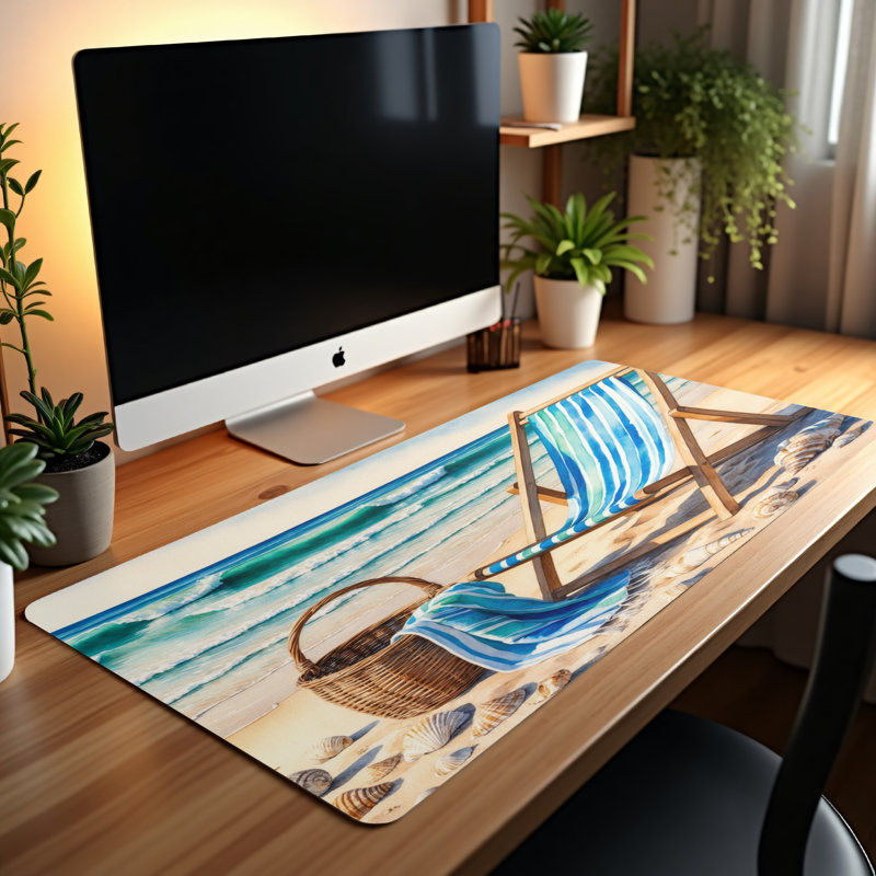 Polyester Desk Pad, 23.6x13.8