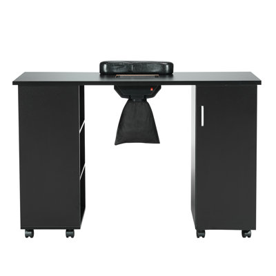 Station de table manucure Malumbo avec 3 dépoussiéreurs électriques