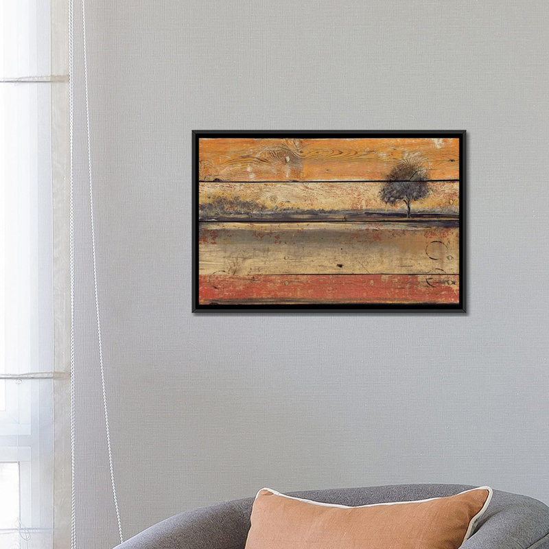 Old Photo I, impression sur toile tendue, H 18 po x l 26 po x P 1,5 po, Toile avec cadre noir, Pas de tapis