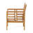 Zehorit Acacia 2 - Person Patio Conversation Set with Cushions