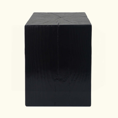 Densel Wood-Look MGO Pedestal Side Table by Millwood Pines