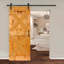 Ensemble de quincaillerie pour porte de grange simple en bois-88867574-93979561