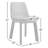 Neat 18'' H Genuine Leather Upholstered Metal Side Chair-94577237