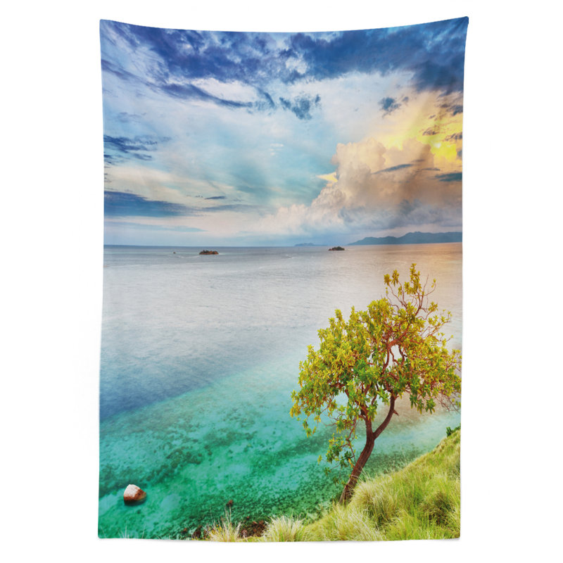 Scenery Tablecloth, 84" x 60"