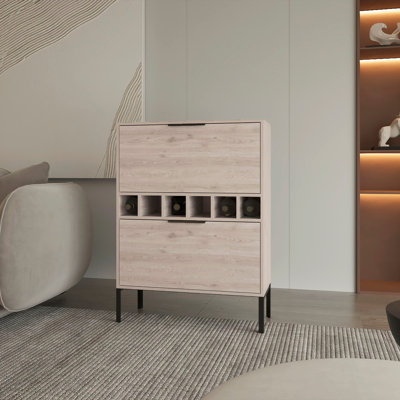 Allabaksh 80cm Bar Cabinet