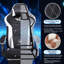 Metro Lane Adjustable Backrest-Height and Adjustable Height PC & Racing Game Chair-834084037