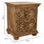Arvenita 50cm W Solid Wood Bedside Table