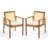 Preston Outdoor Dining Chair With Cushion(Set Of 2)
