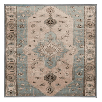 Machine Washable Afyon Gray Area Rug