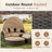 Antwan 71.7'' Wicker Outdoor Patio Daybed with Cushions
