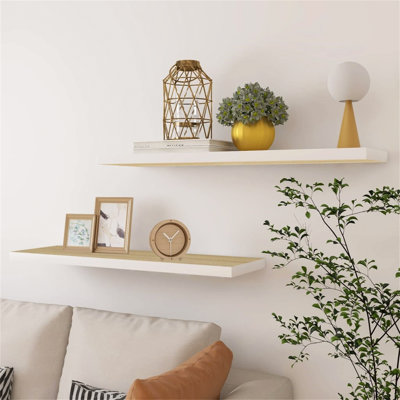 Bridgeville 2 Piece Floating Shelf